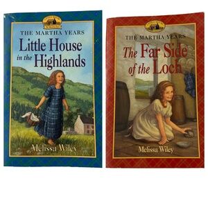 Lot (2) Martha Years Books #1 #2 Little House in the Highlands Far Side of Loch